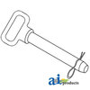 A & I Products Hitch Pin, Red Handled 5/8" x 5 1/2 9" x4.5" x1" A-HP103